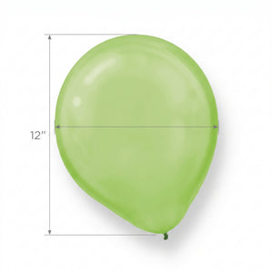 Pearl Kiwi Latex Balloons - 12 In. | 15 Count