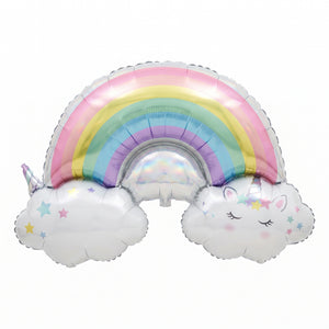 Magical Rainbow Unicorn Foil Balloon