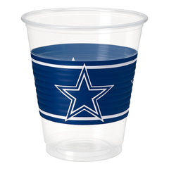 Dallas Cowboys 16oz Plastic Cups, 25-Pack