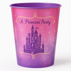 Disney Princess "A Princess Party" Reusable Favor Cup, 16 oz