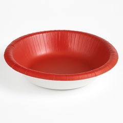 Vibrant Red 20 oz Paper Bowls