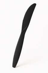 Black Plastic Knives - Pack of 16