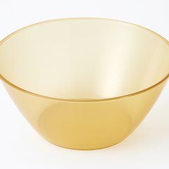 Elegant Gold Plastic Serving Bowl, 5 Qt - Perfect for Catering Events
