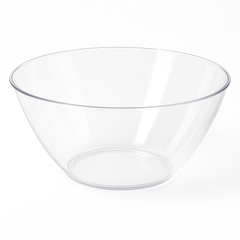 Clear Plastic 5QT Serving Bowl - Durable and Elegant Serveware