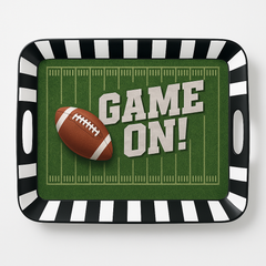 Large Football Serving Tray