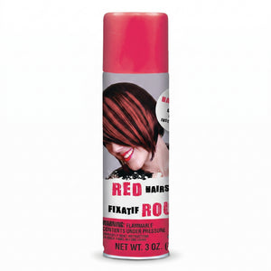 Vibrant Red Temporary Hair Spray - 3 oz