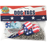 Patriotic Dog Tags - 12 Count