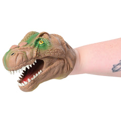 Stretchy Dino Hand Puppets/6 Per Disp - 6 Count