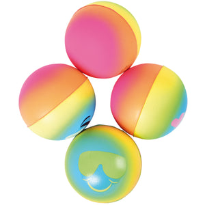 Rainbow Emoji Stress Balls - 12 Count