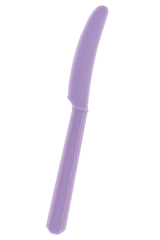 Lavender Plastic Economy Knives