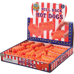 Pull Back Hotdogs - 12 Count