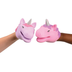 Unicorn Hand Puppets/12 Per Disp - 12 Count