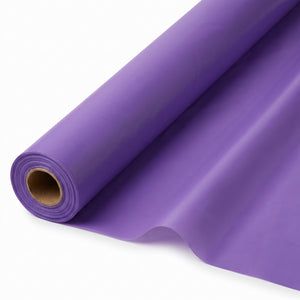 Versatile Purple Plastic Table Cover Roll - 40" x 100'