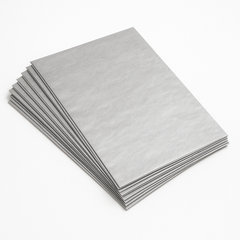 Metallic Silver Gift Wrapping Tissue Paper Pack