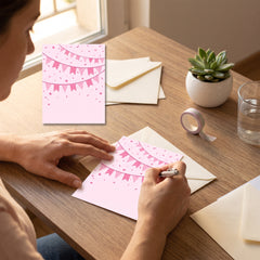 "It's a Girl" Baby Shower Invitation Card