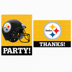 Pittsburgh Steelers Invitation & Thank You Card Set