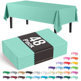 Mint Plastic Table Cover | Case of 48