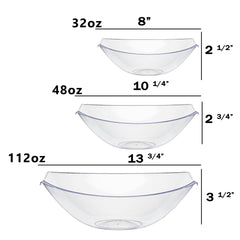 48 Oz. Stadium Bowl | Clear
