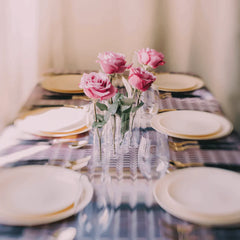 10 In. Macchiato Design Plastic Plates | 120 Count