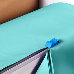 54 in. x 300 Ft. Cut To Size Table Roll | Aqua | Case of 4