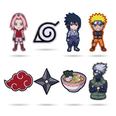 Naruto Anime Party Patches - 8 Count