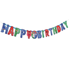 PJ Masks Customizable "Happy Birthday" Jumbo Banner