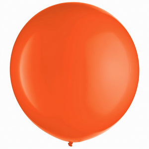 Vibrant Orange 24" Latex Balloons - Pack of 25