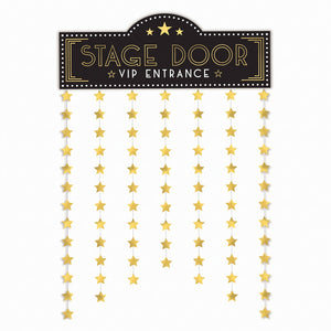 Hollywood Awards Night Stage Door VIP Entrance Curtain Decoration