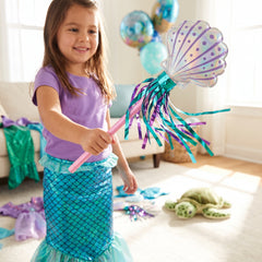 Shimmering Mermaid Seashell Party Wands - 6 Pack