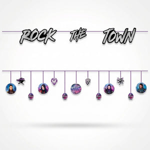 Disney Descendants 3 "Rock The Town" Double Banner Set