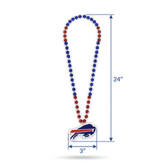 Buffalo Bills Bead Necklace