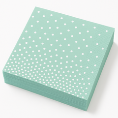 Dots Cocktail Beverage Napkins - 5 In. X 5 In.