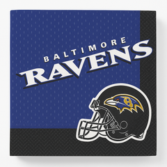Baltimore Ravens NFL Luncheon Napkins