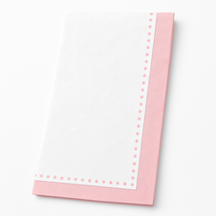 Premium New Pink Buffet Napkins