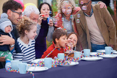 54 In. x 300 Ft. Cut To Size Table Roll | Navy | Case of 4