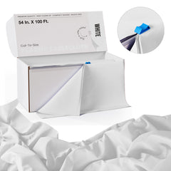 54 In. x 100 Ft. Cut To Size Table Roll | White