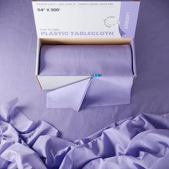 54 In. x 300 Ft. Cut To Size Table Roll | Lavender | Case of 4