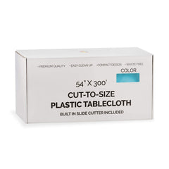 54 In. x 300 Ft. Cut To Size Table Roll  | Light Blue | Case of 4