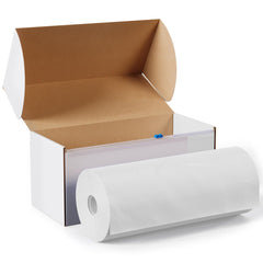 54 In. x 300 Ft. Cut To Size Table Roll | White | Case of 4