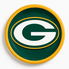 Green Bay Packers 9" Round Paper Plates