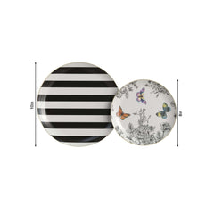 10 In. Earthtrends Monarch Design Paper Plates | 20 Count