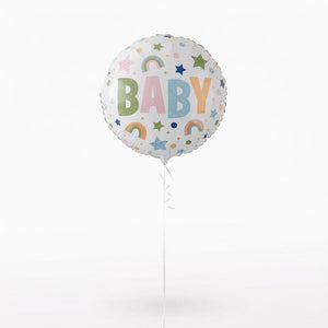 Colorful Foil Baby Mylar Balloon - 18"
