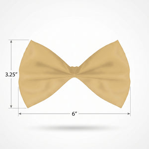 Dapper Gold Bow Tie Costume Accessory