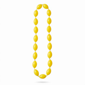 Black Metallic Bead Necklace, 30-Inch, 8-Pack