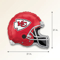 Kansas City Chiefs Helmet Foil Balloon -21 inch