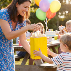 Light Yellow Small Kraft Gift Bag