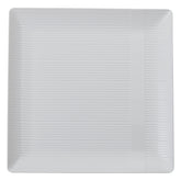 6.5 In. White Zen Design Plates | 10 Count