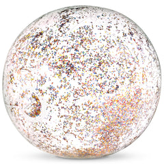 Glitter Sparkle Inflatable Beach Balls - 4 Pack