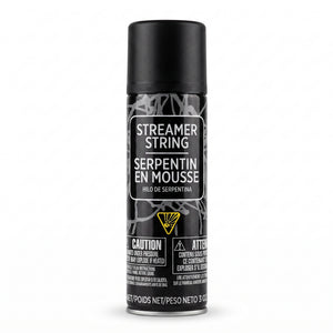 Black Streamer String Spray - 3 oz Party Accessory