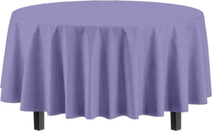 Round Lavender Table Cover